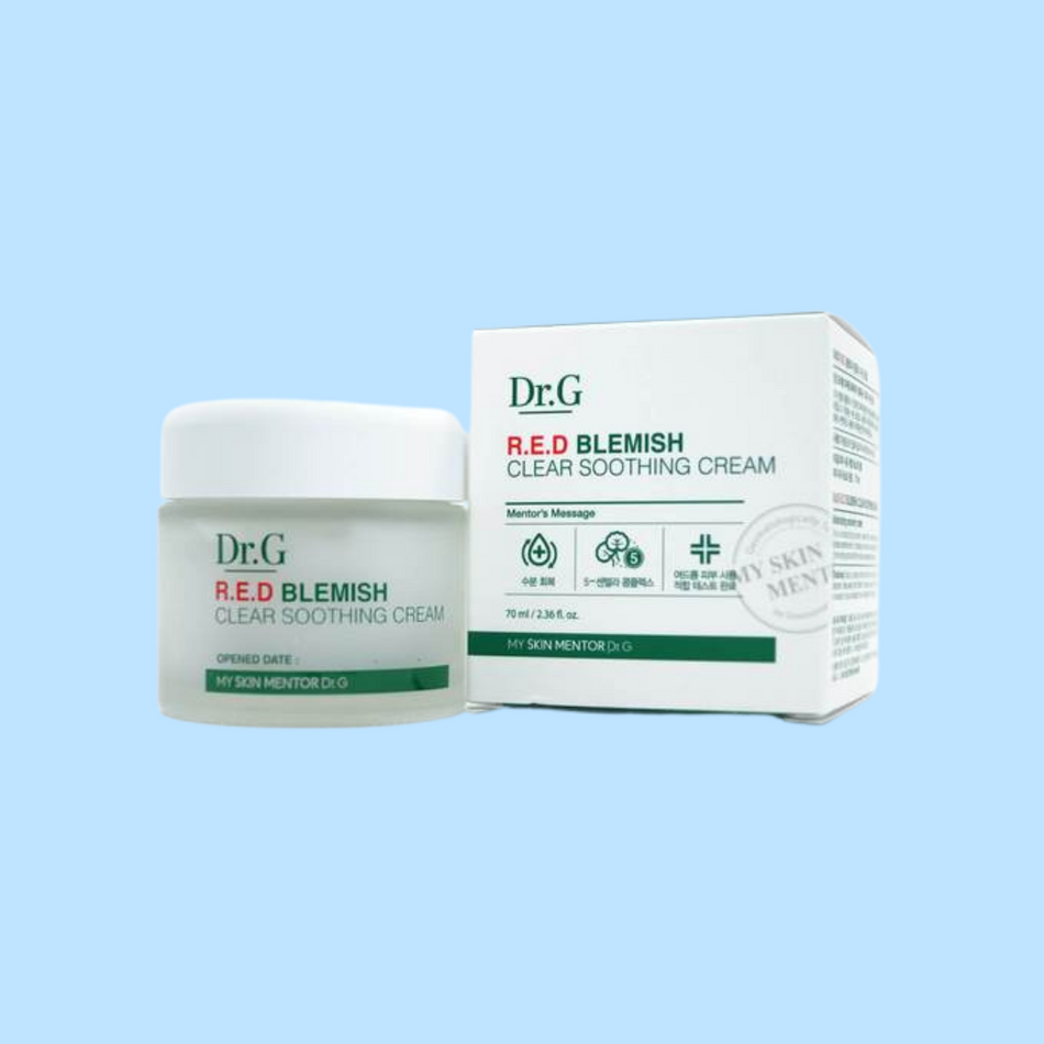 Dr.G - R.E.D Blemish Clear Soothing Cream - Glass Angel Skincare