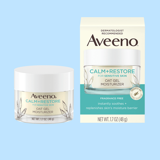 Aveeno - Calm + Restore™ Oat Gel Moisturizer, For Sensitive Skin 48g