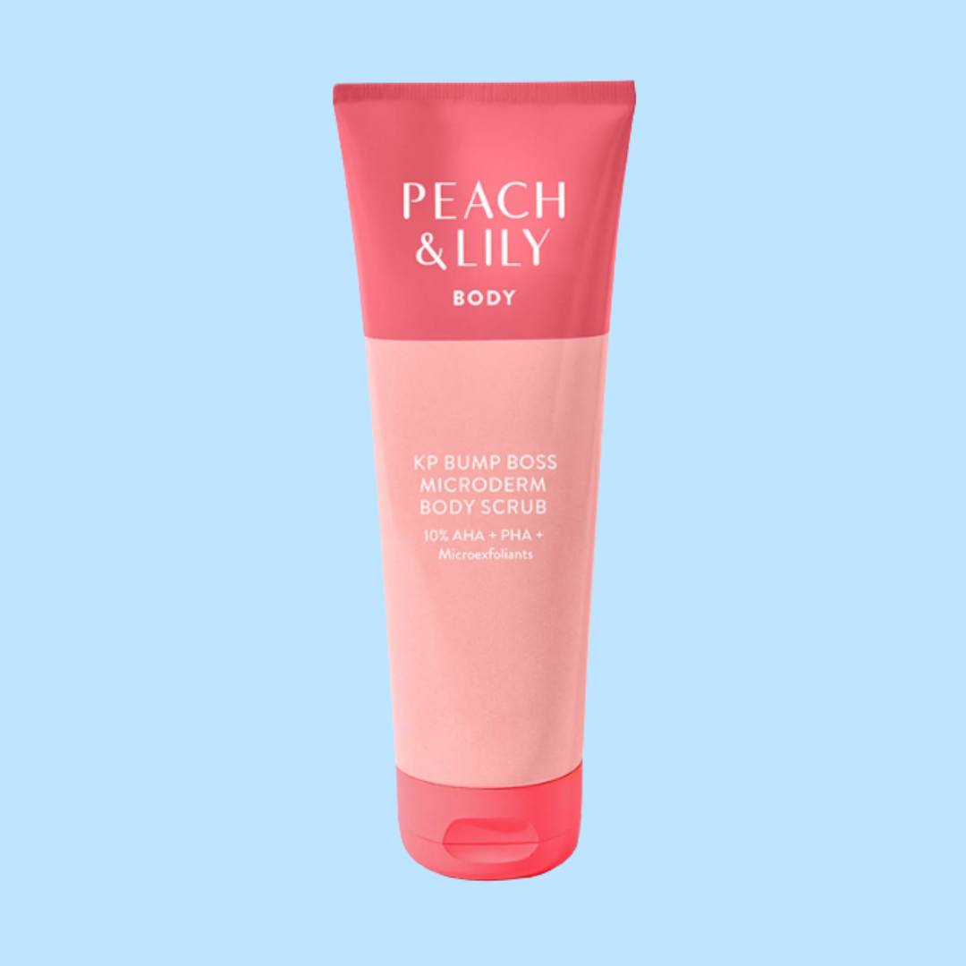 Peach And Lily Kp Bump Boss Microderm Body Scrub 230g Glass Angel Skincare 8387