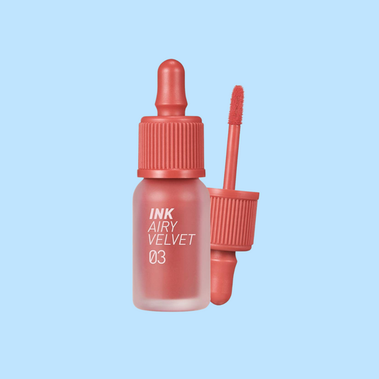 Peripera - Ink Airy Velvet Lip Tint #003 Cartoon Coral 4g