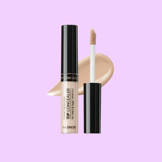 The Saem - Cover Perfection Tip Concealer #0.5 Ice Beige 6.5g